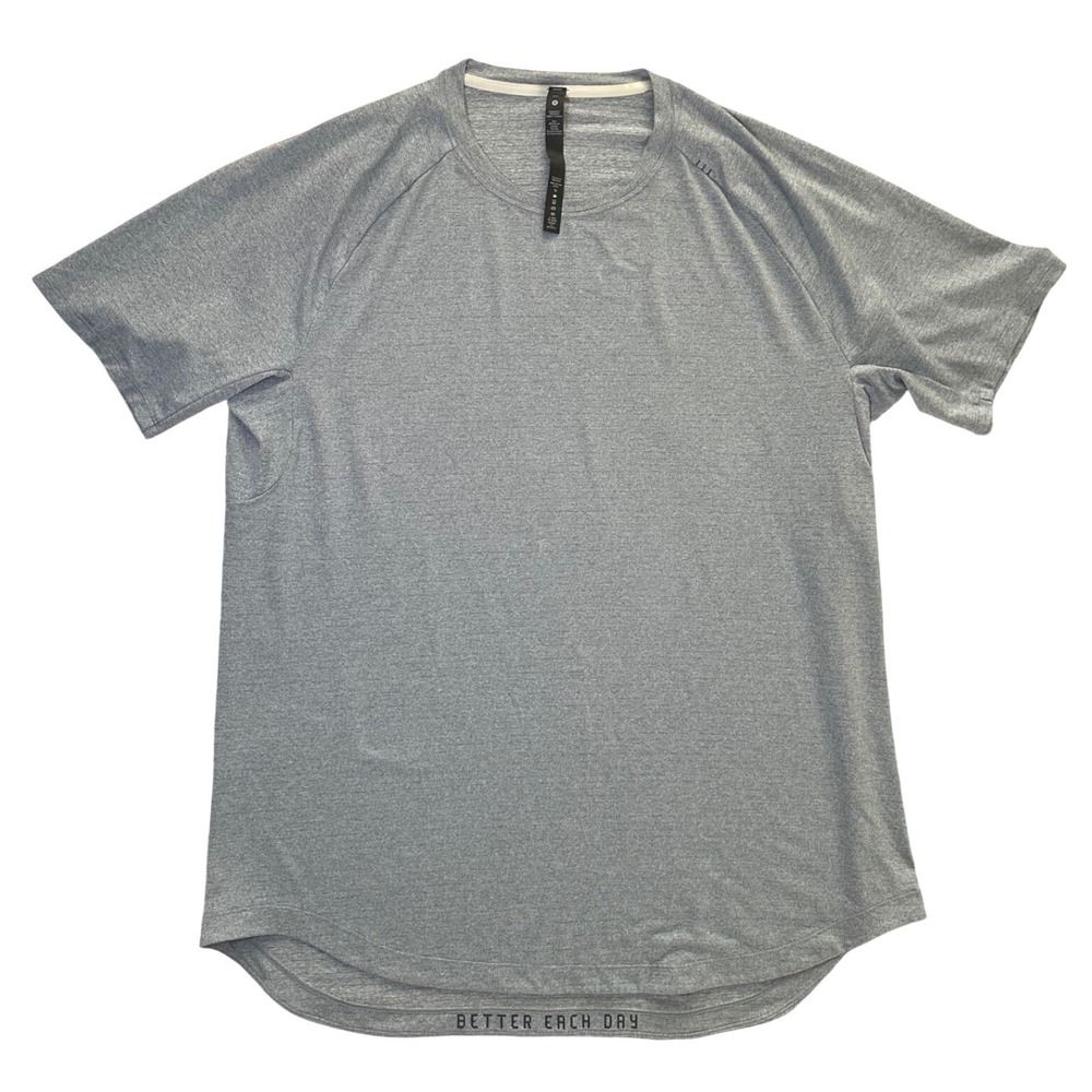 Lululemon Drysense Short Sleeve Shirt XXL Gray M3CRXS
